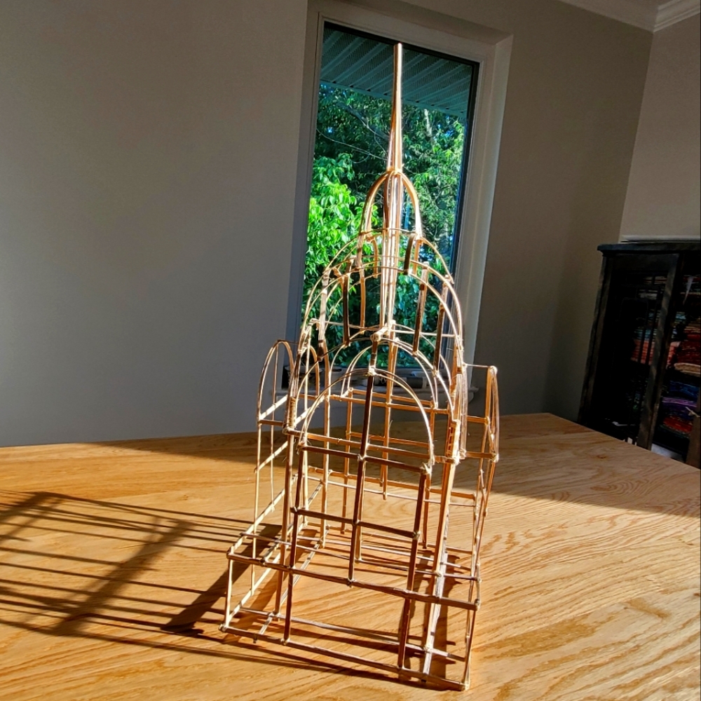 Wood building decoration